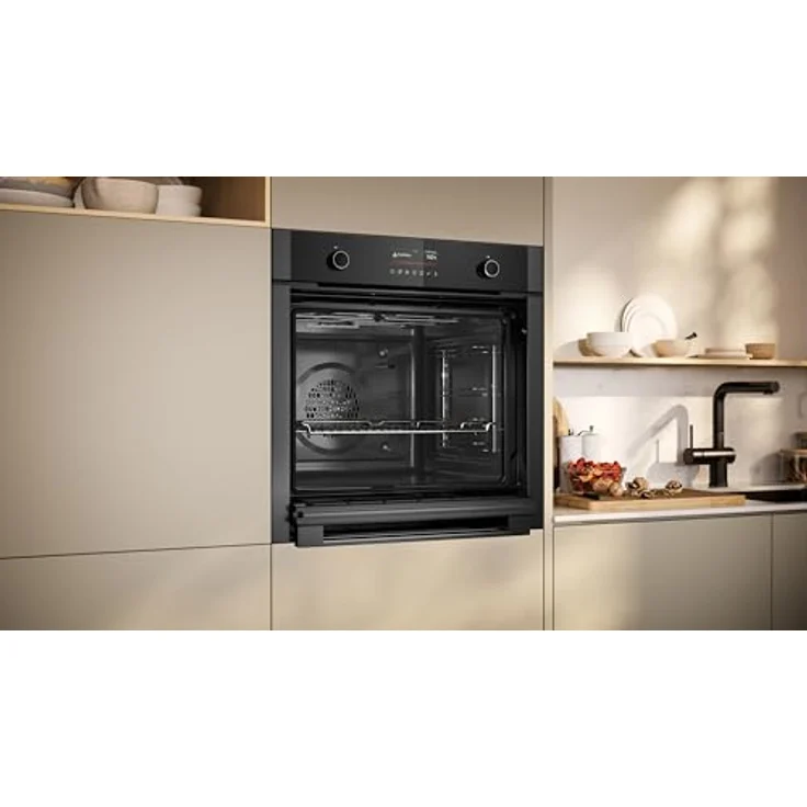 Neff B6ACP7AG3, N 50, Backofen, 60 x 60 cm, Graphite-Grey, Made in Germany - Hochwertiger Backofen mit idealem Design – Bild 5