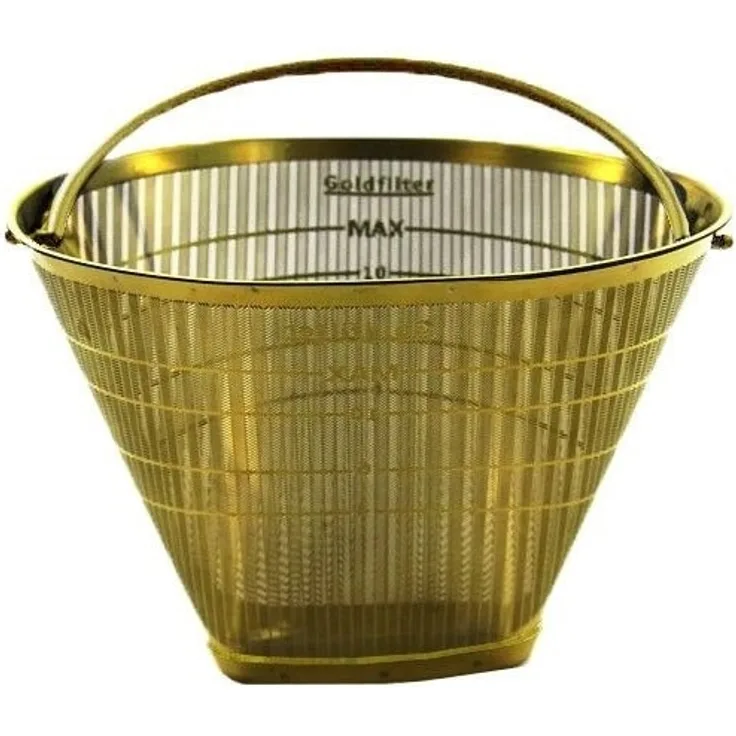 Moccamaster Goldfilter No. 4, Zubehör Kaffeemaschinen, Gold
