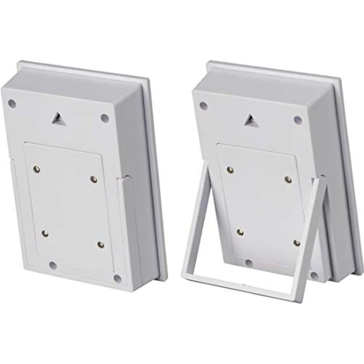 Bresser MyTime io NX Funk-Wanduhr mit Thermometer und Hygrometer - 30 cm Durchmesser, grau, 8020211MGU000 – Bild 3