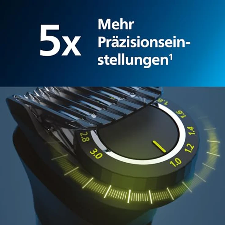 Philips Multigroom Serie 7000 14in1 Trimmer Full Body Bart Ultimate Allrounder, grau – Bild 5
