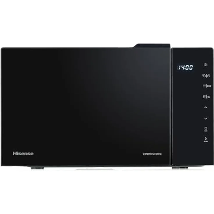 Hisense H23MOBS5HG4, Mikrowelle, Schwarz mit 23 Liter Garraum-Volumen und 800 Watt Leistung – Bild 2