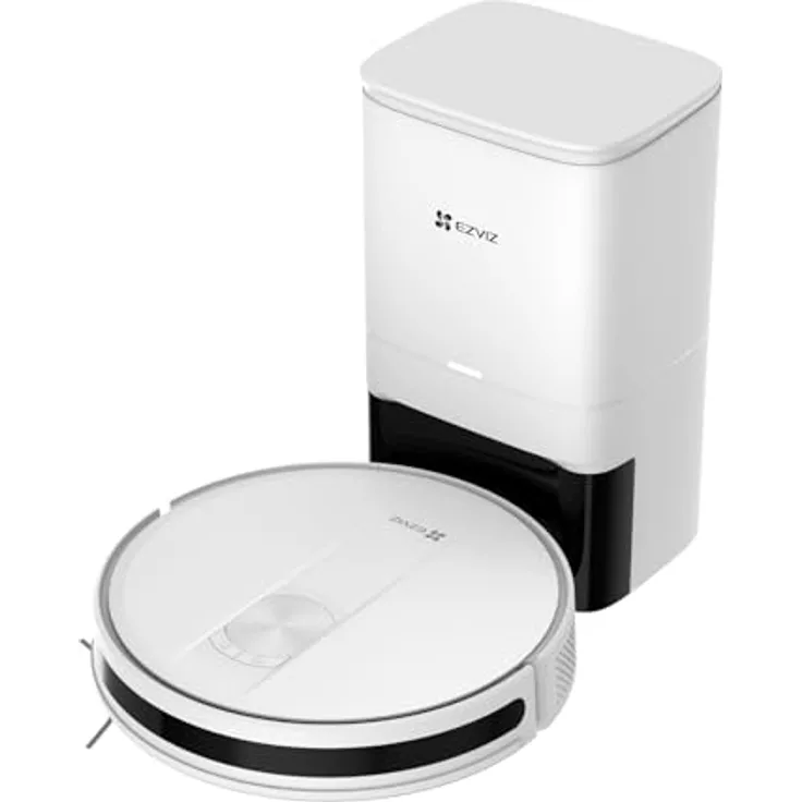 EZVIZ RC3 PLUS, Staubsauger Roboter, Weiss