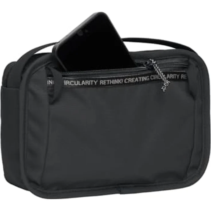 Vaude Coreway Gürteltasche, 24 cm, schwarz, 100% Polyester, ideale Begleiter für unterwegs – Bild 4