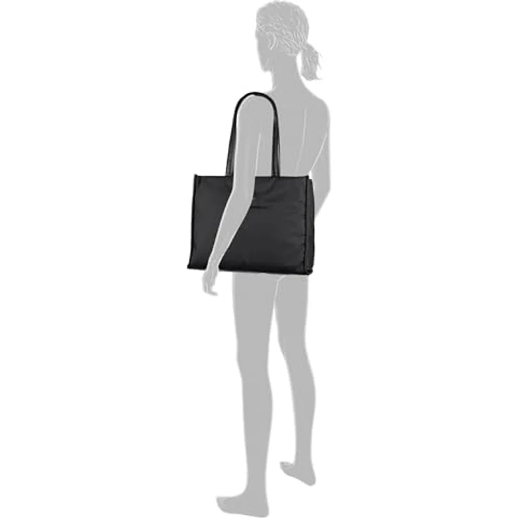Tom Tailor Patti Shopper Tasche, 37 cm, schwarz, aus 100% Polyurethan, 13.5 cm x 29.5 cm – Bild 3