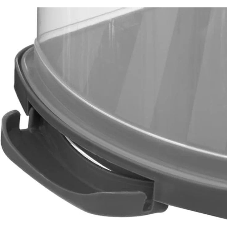 5 five simply smart Cestino per torte a scatola 36x16cm, grau – Bild 4