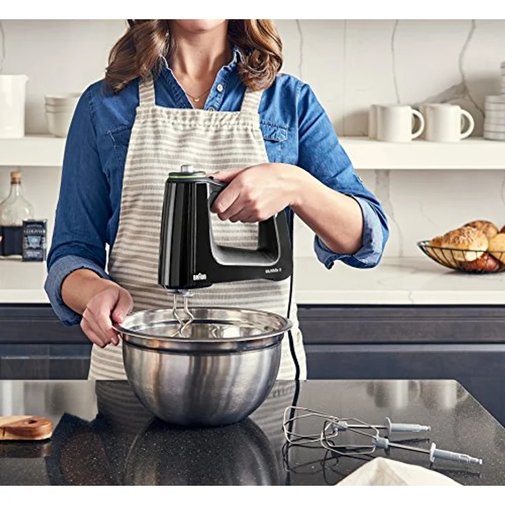 Braun HM 3135 WH MultiMix 3 Handmixer Weiß – Bild 6