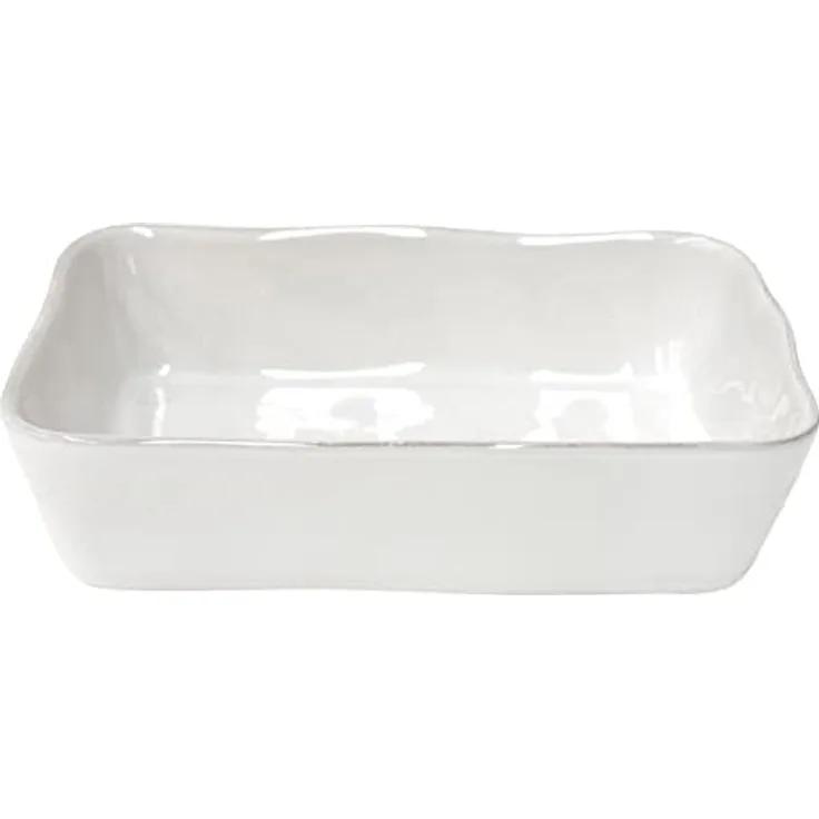 COSTA NOVA Lisa Backform, Steinzeug, weiß, Länge 300 mm, Höhe 74 mm, Breite 223 mm