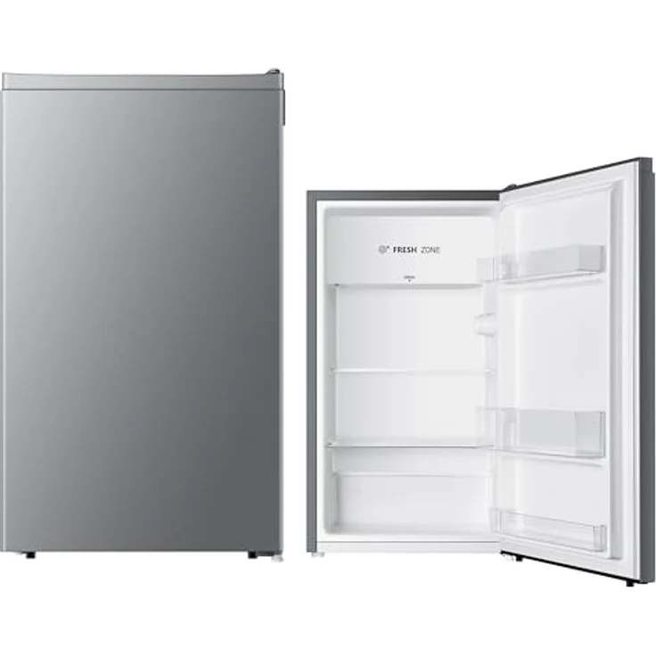 PKM KS93ESI Kühlschrank mit Kaltlagerzone, 94 Liter, Silber, Sehr leise mit 36 dB – Bild 3