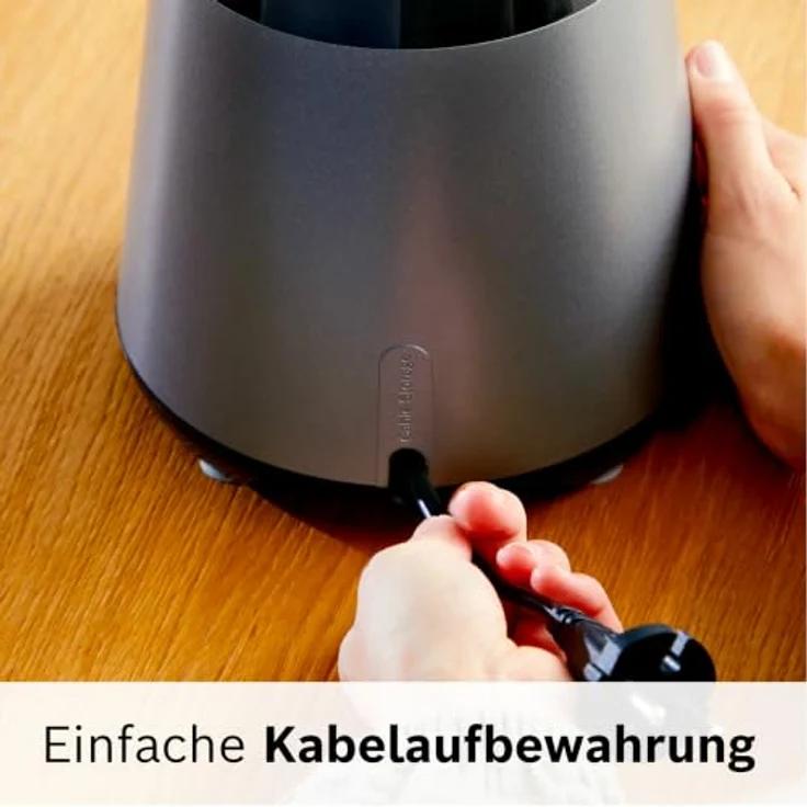 Bosch Serie 4 MMB4197S, Standmixer mit 1,5 l Fassungsvermögen, Pulsfunktion, 1200 W, Schwarz – Bild 9