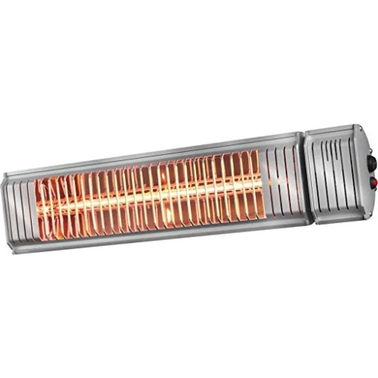 Eurom Golden 2000 Amber Smart Edelstahl 2000 W, Heizgerät für Innen und Außen, stufenlos dimmbar, iOS & Android App steuerbar – Bild 1