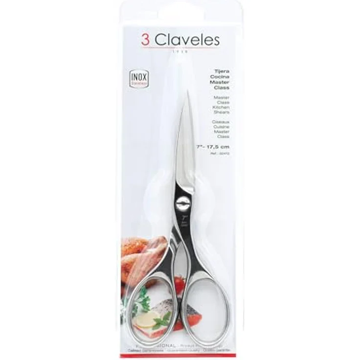 3 Claveles Master Class Küchenschere, rostfrei, 7 Zoll – Bild 4