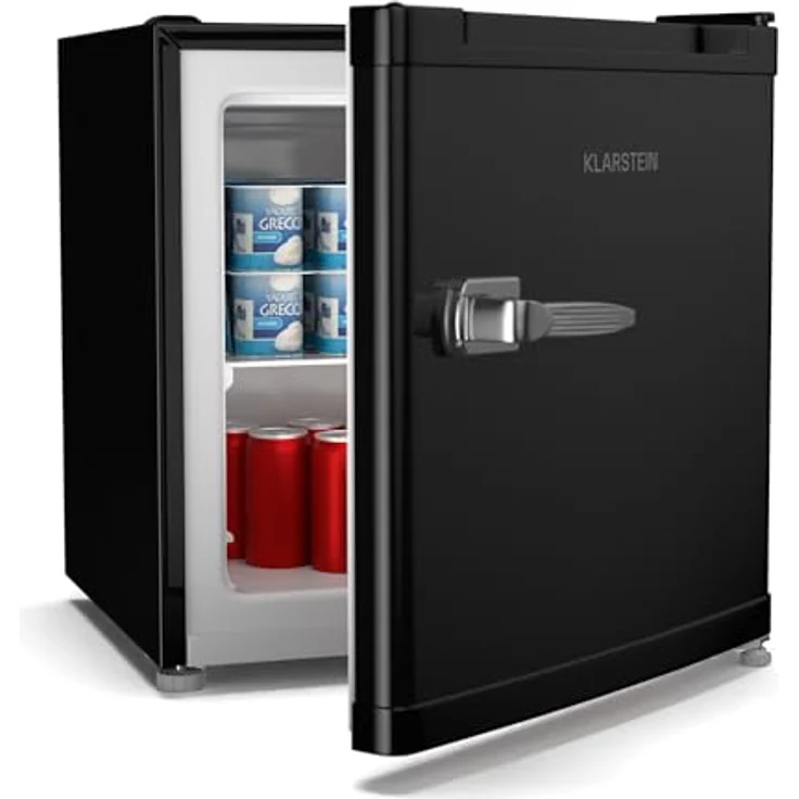Klarstein Irene Retro Mini-Gefrierschrank, 31L, Flexibler Temperaturbereich -24 °C bis 10 °C, Energieeffizienz C, Leise 38 dB, Kompaktes Design, Blau – Bild 1