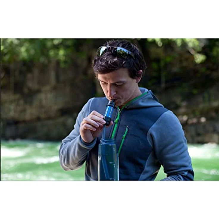 SAWYER Sawyer Mini Wasserfilter System Black, ultraleichter Filter für Camping und Outdoor, 99.9999% Bakterienfilterung – Bild 3