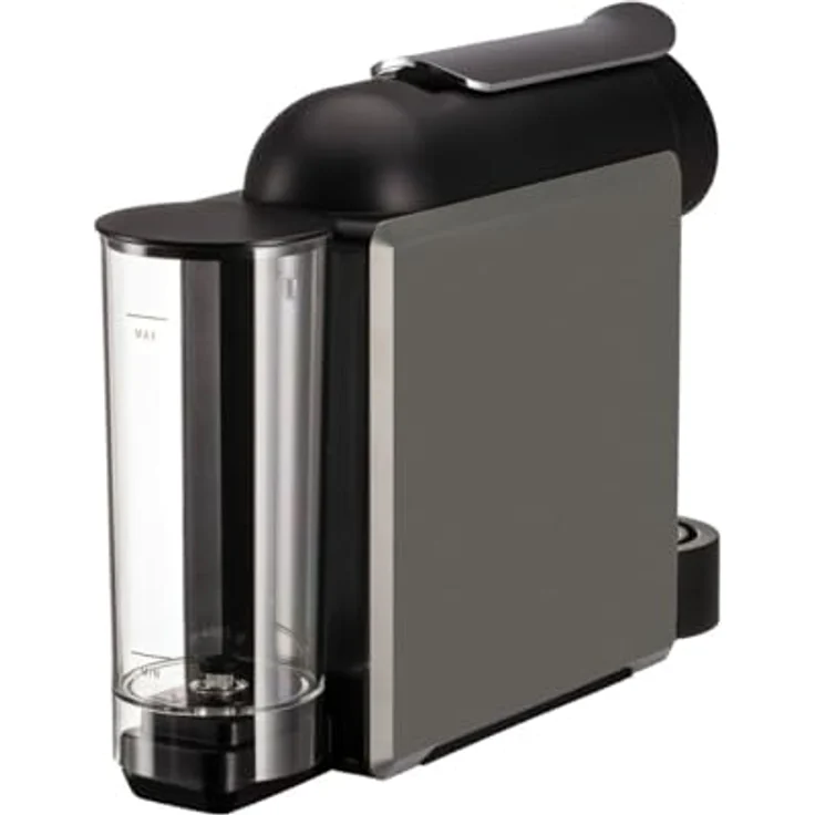 Delta Mini Qool, Kapselkaffeemaschine mit großem Getränkeangebot, grau – Bild 2