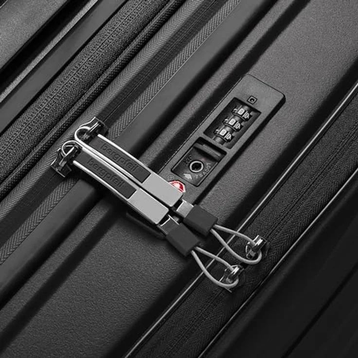 Bergpfeil Handgepäck Koffer mit Laptopfach, ultra-leicht, 40 x 23 x 55 cm, erweiterbar auf 55 Liter, nur 3,06 kg – Bild 5