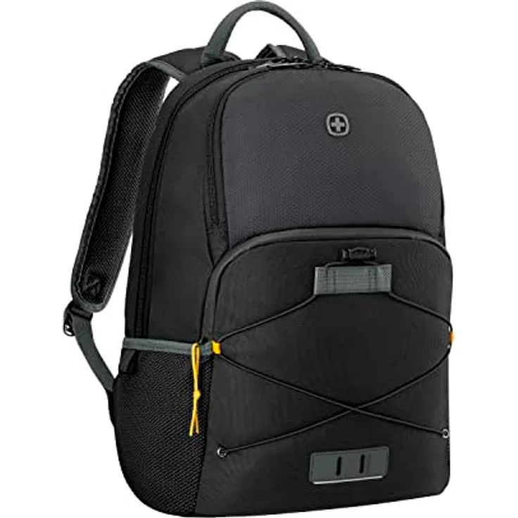 Wenger Trayl Business-Rucksack, 45 cm mit Laptopfach, gravity black, 100% Polyester, 34 cm x 20 cm x 45 cm – Bild 1