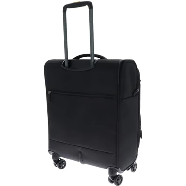 Mandarina Duck Zephyr Trolley Cabin, Koffer mit 3D-Effekt und TSA-Schloss, schwarz – Bild 3