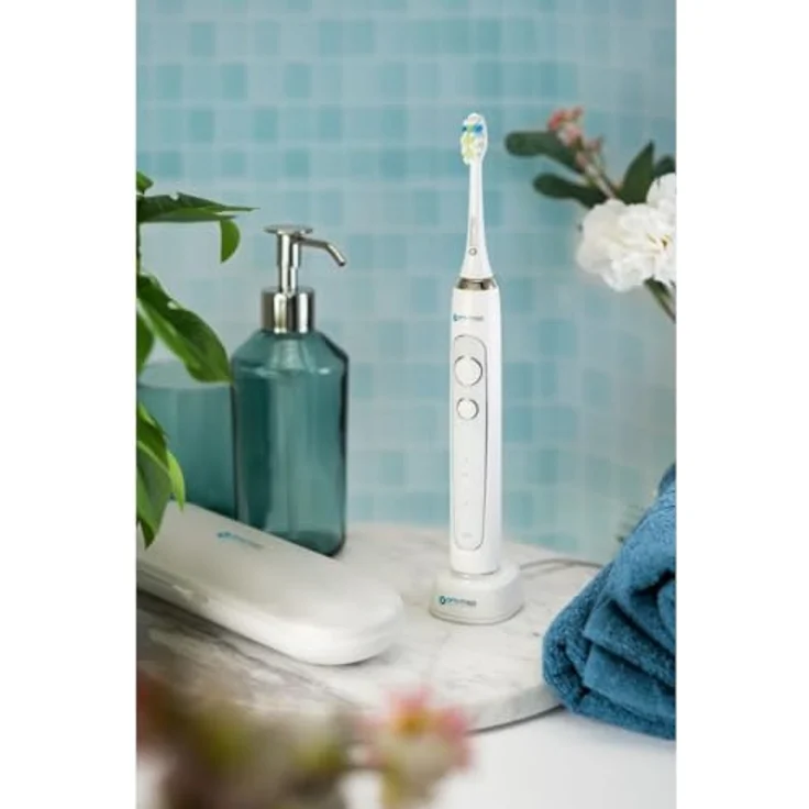 OROMED ORO SONIC NEXT WHITE Schallzahnbürste mit vier Reinigungsprogrammen – Bild 6
