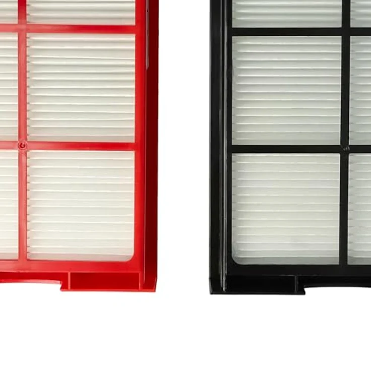 vhbw Filterset kompatibel mit Zehnder ComfoAir 200 Lüftungsgerät - Luftfilter G4 - F7 (2 Stück), 29 x 15 x 5 cm, Weiß - Rot - Schwarz – Bild 6