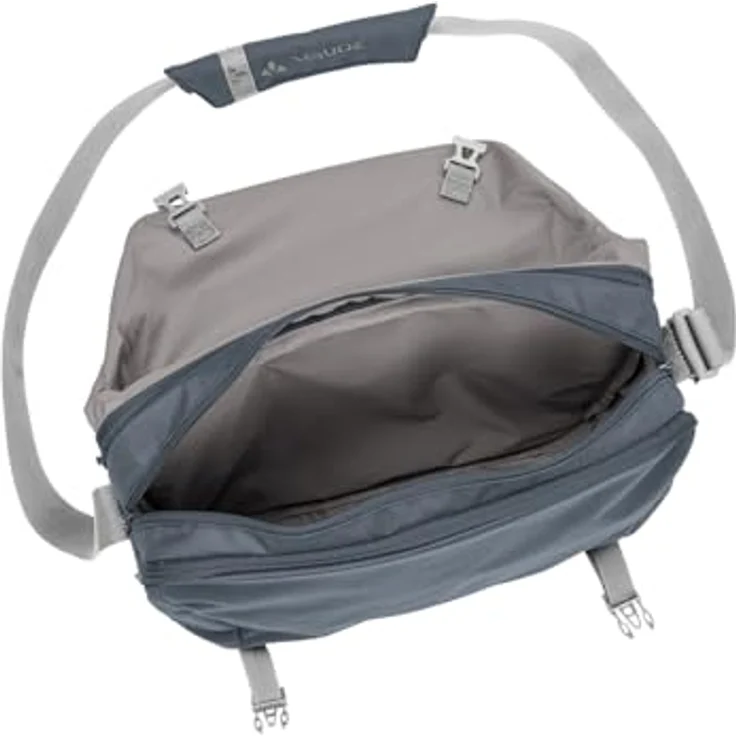 Vaude Rom III Umhängetasche M, 35 cm, Polyester, Farbe blau, 35 x 13 x 28 cm – Bild 4