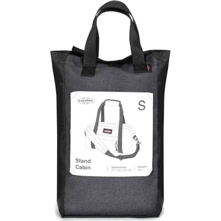 Eastpak Stand Weekender Reisetasche 53 cm, grau, aus 100% Polyester, ideal für Reisen und Sport – Bild 5