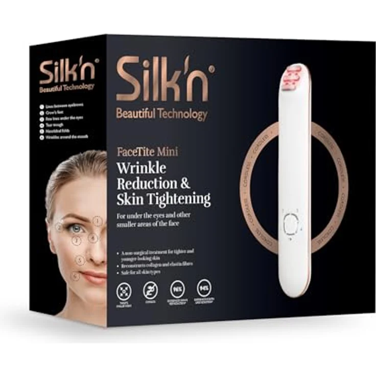 Silk'n FaceTite Revive Haarentfernungsgerät, Kabellose Nutzung, Faltenreduktion und Hautstraffung – Bild 8