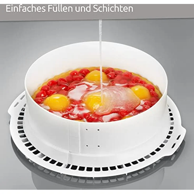 Wüllner und Kaiser Tortenring, Polypropylen, Weiß, 1-Pack – Bild 8