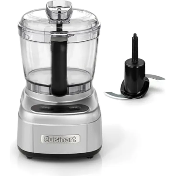 Cuisinart Mini Prep Pro - Mini-Zerkleinerer und kompakte Küchenmaschine in 1 | Multifunktional: Hacken, Zerkleinern, Mixen | Umkehrbare Edelstahlklinge | BPA-freie 900-ml-Arbeitsschüssel | Silber
