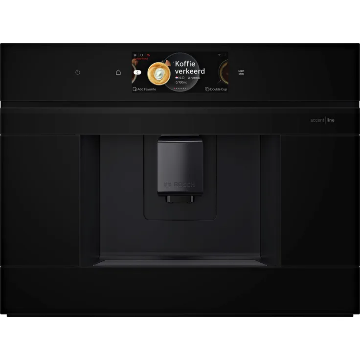 Bosch Serie 8 CTL9181B0, Espressomaschine mit 2,4 l Wassertank, integriertem Mahlwerk für Kaffeebohnen, Schwarz