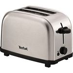 Tefal Tefal ULTRA MINI 2 Scheibe(n) Edelstahl, Toaster, Silber