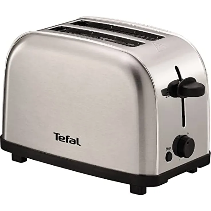 Tefal Tefal ULTRA MINI 2 Scheibe(n) Edelstahl, Toaster, Silber