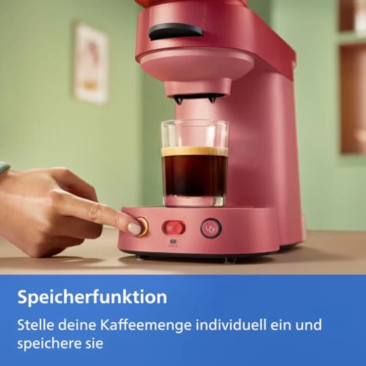 Philips Kapsel-/Kaffeepadmaschine CSA225/90, kompakte Maschine für aromatischen Kaffee – Bild 6