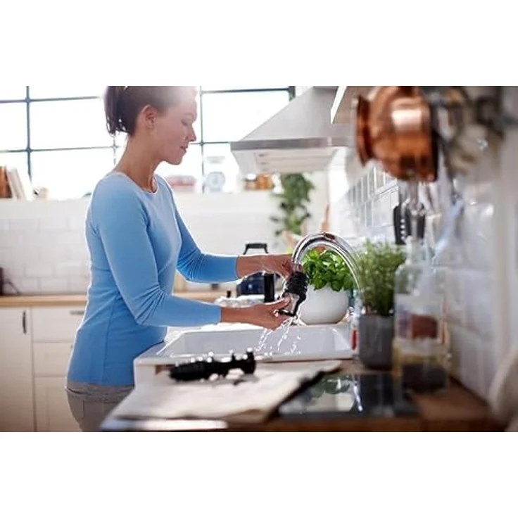 Philips HR1889-70 Entsafter (150W, 1L, inklusive Rezeptheft) schwarz-silber – Bild 6