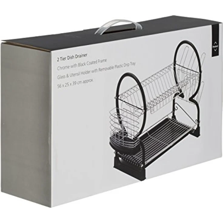 Premier Housewares Besteck Caddy, Chrom, 4 Abschnitt – Bild 3