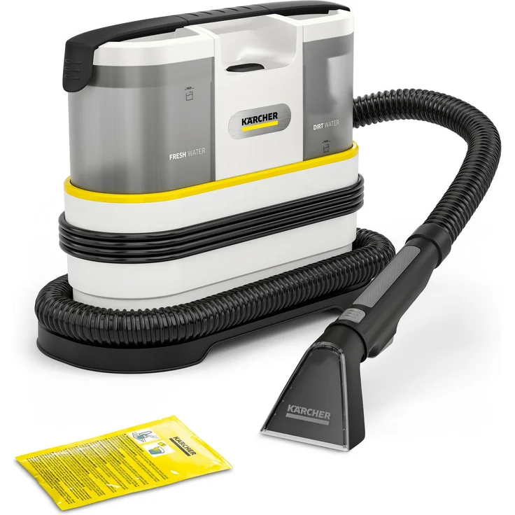 KÄRCHER SE 2 Spot Pure, Beutelloser Waschsauger zur effektiven Fleckenentfernung mit 4,5 m Kabel und Zubehör