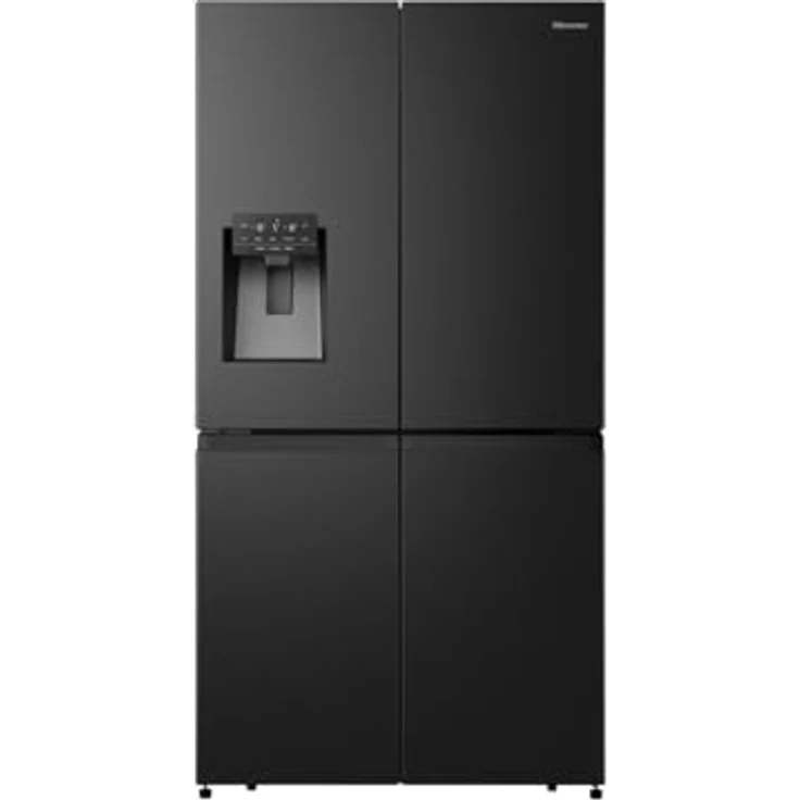 Hisense RQ760N4SBFE Cross Door Kühlschrank, 584 l freistehend mit Eis- und Wasserspender, Total No Frost, Multi-Air-Flow-System – Bild 1