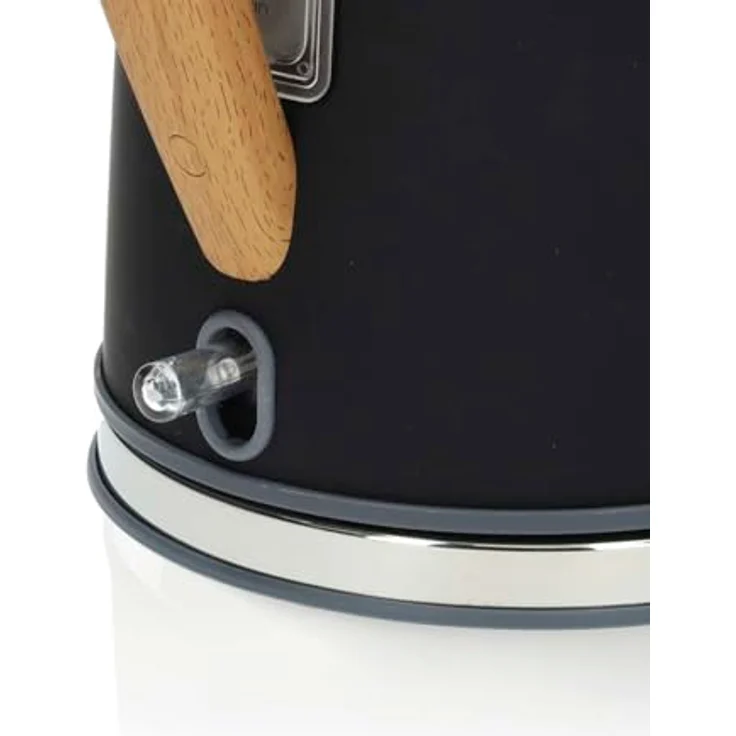 GASTRONOMA Wasserkocher 18130006, 2.7 l, 2200 W, Edelstahl mit Soft-Touch-Oberfläche und Holzoptik-Akzenten – Bild 6