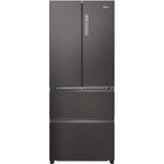 Haier HFR3718ENMD Multi Door Kühlschrank, French Door mit Easy Access Gefrierschubladen, Dark Inox, Total No Frost Technologie