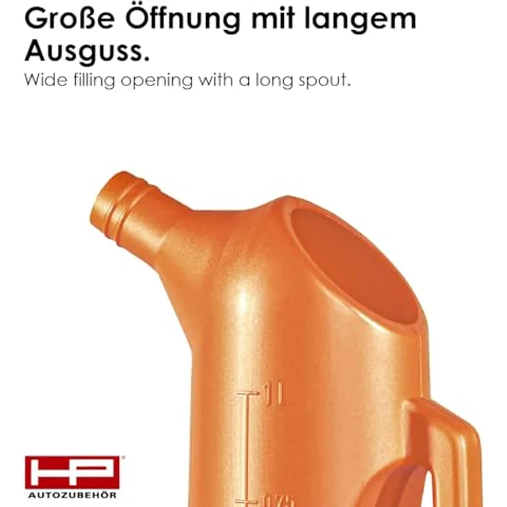HP-AUTOZUBEHÖR Messbecher Kunststoff-Meßkanne 11370, öl- und säurebeständig mit Maßanzeige und großer Einfüllöffnung, lebensmittelecht und kraftstoffresistent – Bild 4