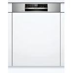 BOSCH teilintegrierbarer Geschirrspüler MKSMI1MSTA, 14 Gedecke, 8 Programme, A Energieeffizienzklasse, leise mit 43 dB, höhenverstellbar