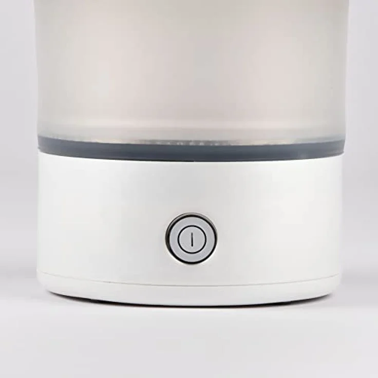 Girmi BL03 Zusammenklappbarer Reise-Wasserkocher, Silikonkrug, 0,6 Liter Fassungsvermögen, 600 W, Platzsparend, BPA-frei, Automatische Abschaltung, Abnehmbares Kabel – Bild 2