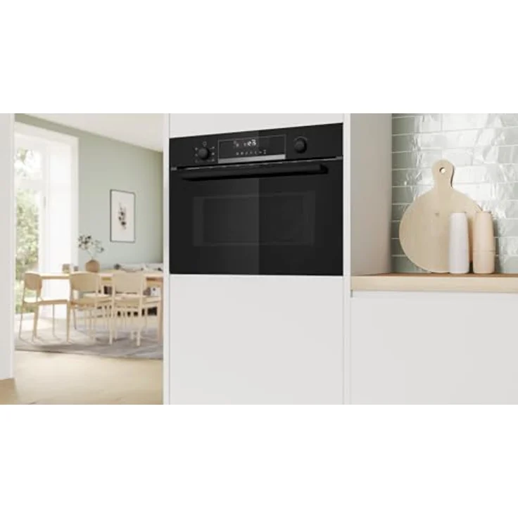 BOSCH Einbau-Mikrowelle CMA585GB1, Schwarz, Grill, Heißluft, 44 l – Bild 5
