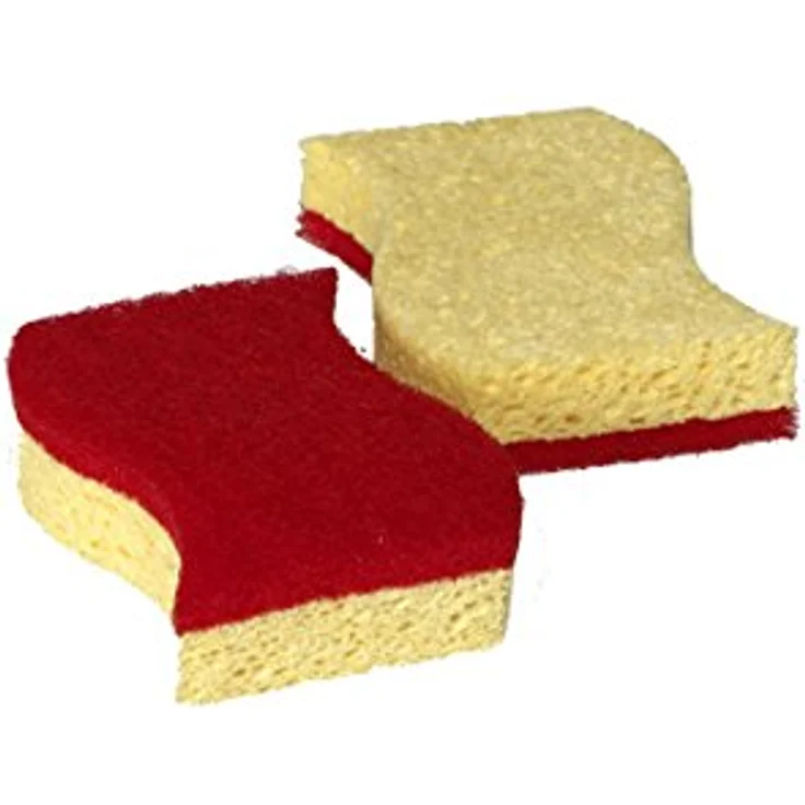 Spontex 19311013 Scheuerschwamm extra stark - 2 langanhaltende Scheuerschwämme. ideal für Töpfe und Pfannen – Bild 3