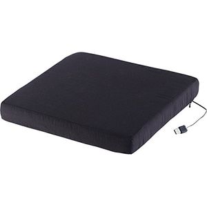 Bild für infactory Sitzkissen beheizbar: Beheizbares Sitz- & Rückenkissen, Betrieb über USB-Powerbank, 35x35 cm (Wärmekissen USB)
