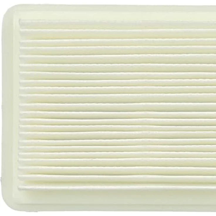 vhbw 2X Staubsaugerfilter HEPA-Filter/Faltenfilter für Bosch UniversalVac 18, weiß, optimal für Allergiker, 7,6 x 2,5 x 10,4 cm – Bild 5