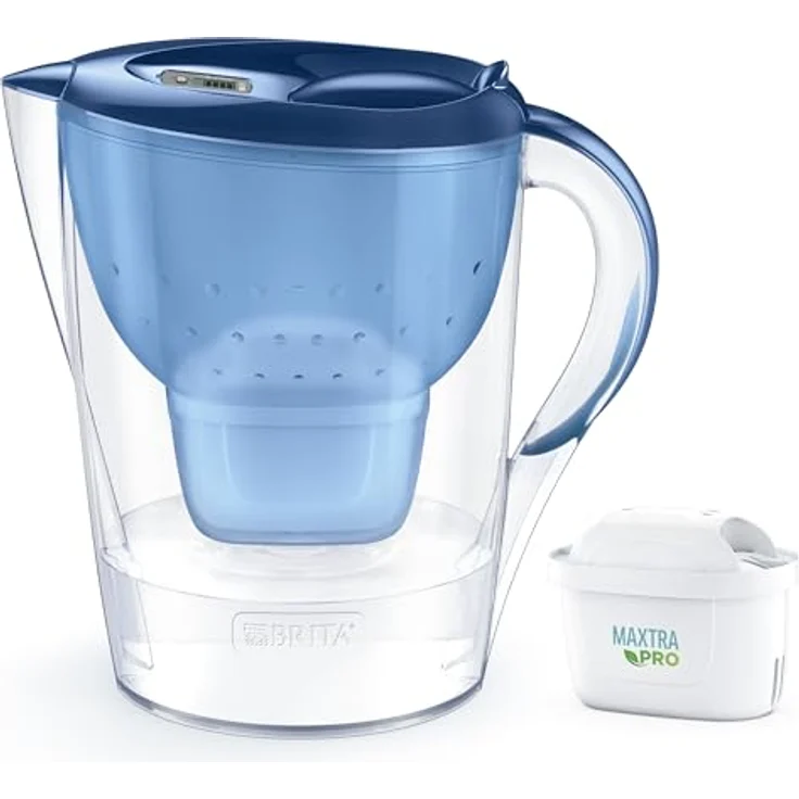 Brita Marella XL+1 Maxtra Pro PP Filterkanne, Blau, Polypropylen, 3,5 l, 150 l, Wasserfilter der Marke Brita – Bild 4