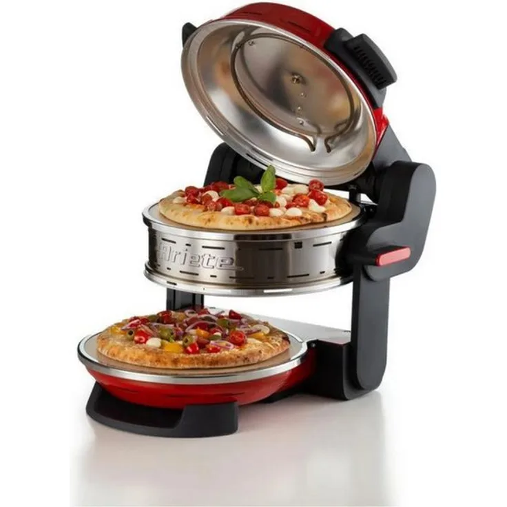 Ariete Minibackofen Pizzeria 927, Vintage, Stylisch, 30cm Durchmesser, 2 Platten