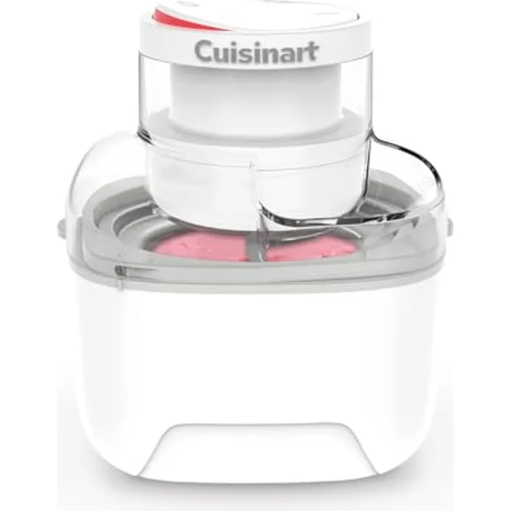 Cuisinart Solo Scoops Eismaschine ICEM10, 475ml, für Gelato, Sorbet und Frozen Yogurt, kompakt und platzsparend, schnelle Zubereitung in 25 Minuten