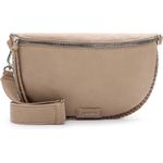 SURI FREY Umhängetasche Franzy Handbag With Zipper, Sand (taupe), stufenlos verstellbarer Schulterriemen