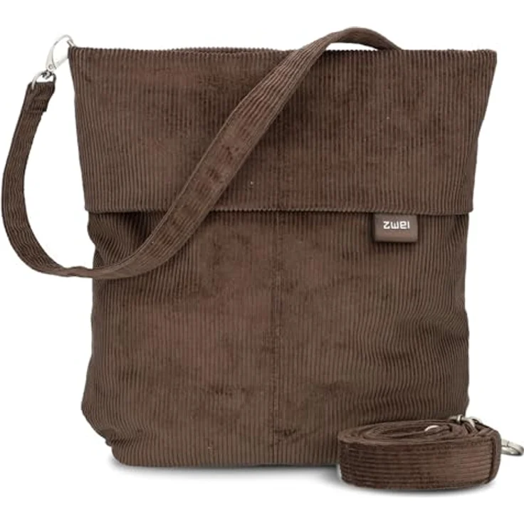 Zwei Mademoiselle.M Schultertasche, 31 cm, Blau, 100% Polyurethan – Bild 2